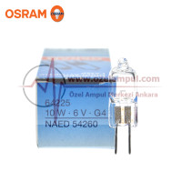 64225 OSRAM 10W 6V G4 ESA/FHD